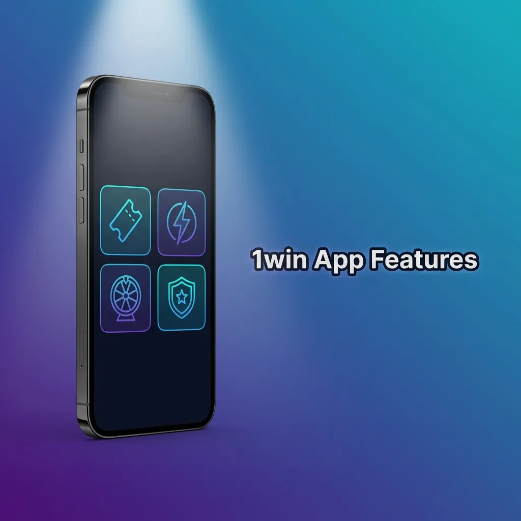 1win mobile app interface showing sports betting, casino games, and payment options for Indian users