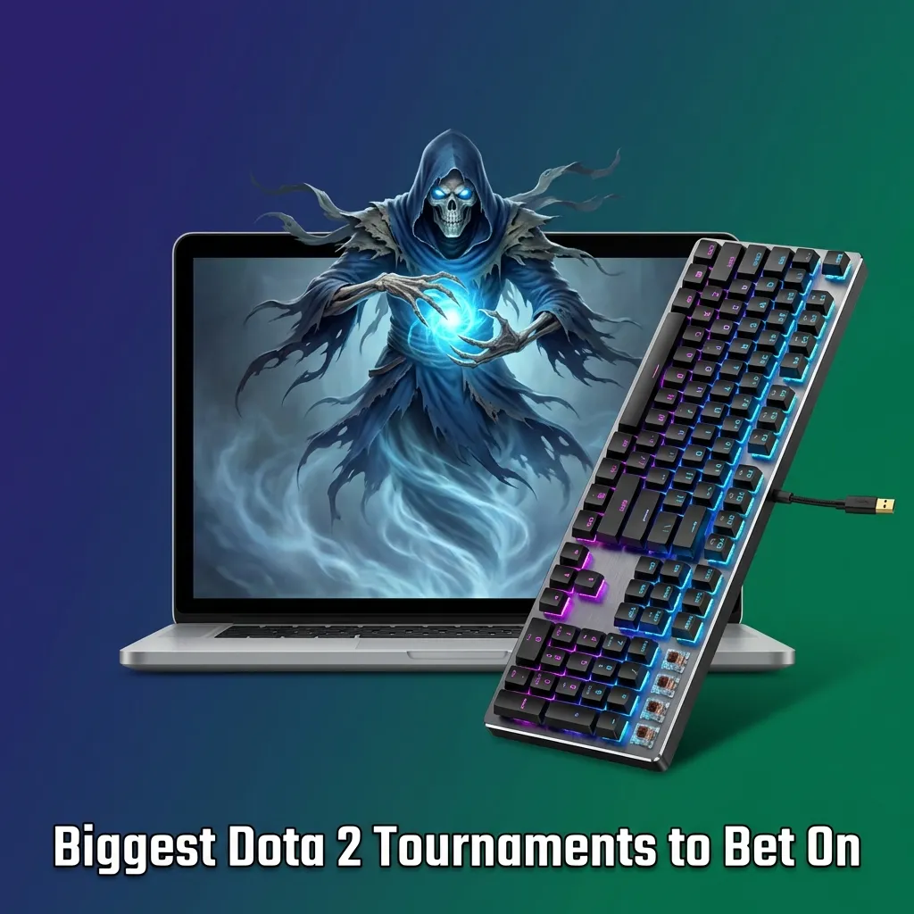 Major Dota 2 tournaments including The International, ESL One, and PGL events with competitive teams and betting markets