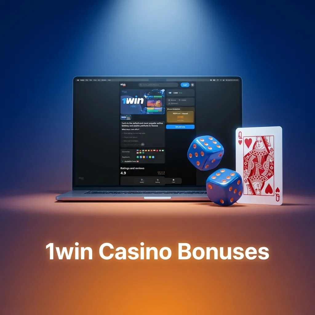 1win Casino bonuses overview showing welcome package, weekly cashback, slot tournaments, and Friday free spins offers