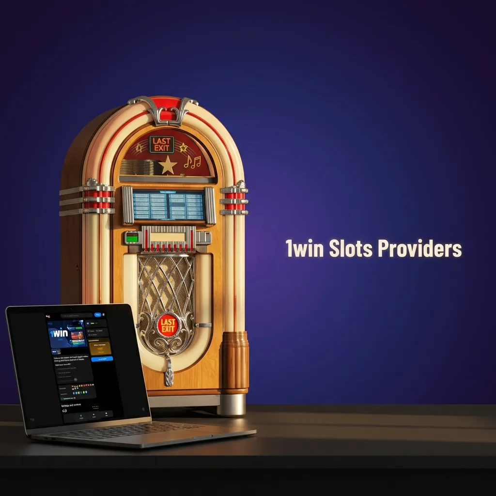 Logo collection of top slot game providers including Pragmatic Play, NetEnt, Play'n GO, and Evolution on 1win platform