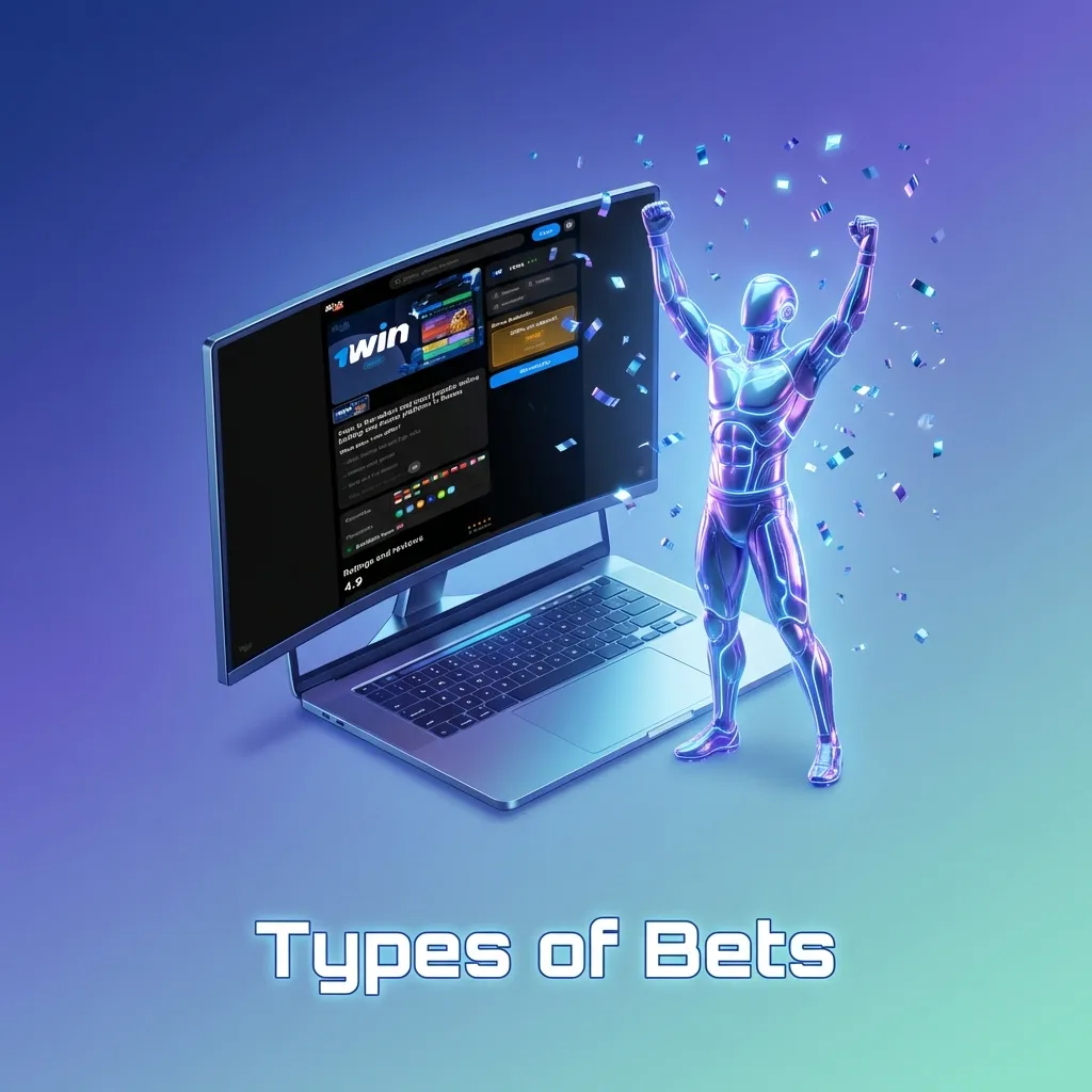 Diagram showing three betting types: single bet, express bet combining multiple selections, and system bet structure.
