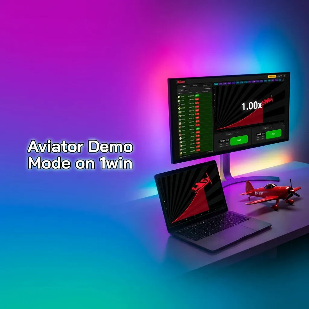Practice Aviator game in demo mode on 1win with virtual credits, testing strategies risk-free before playing with real money.