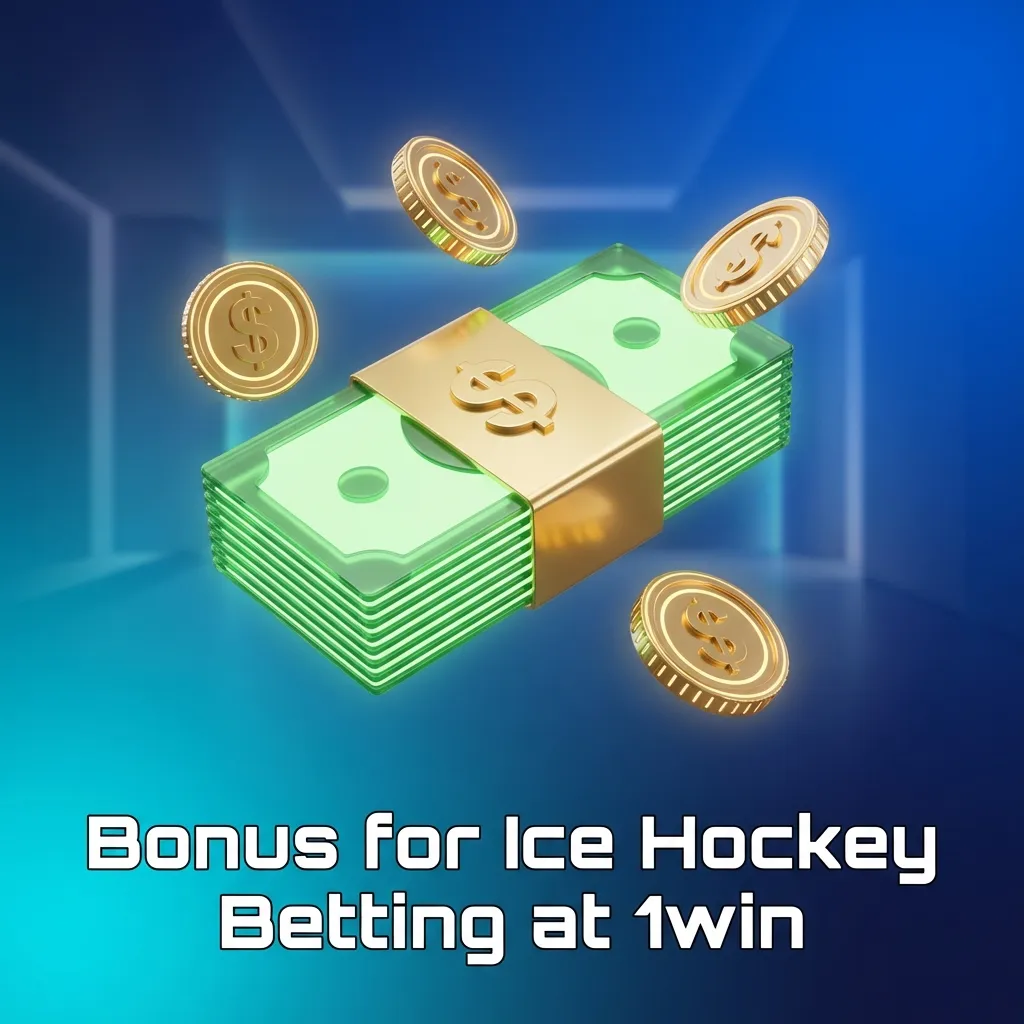 1win sports betting welcome bonus promotion showing 500% bonus up to ₹80,000 for new users including ice hockey bets