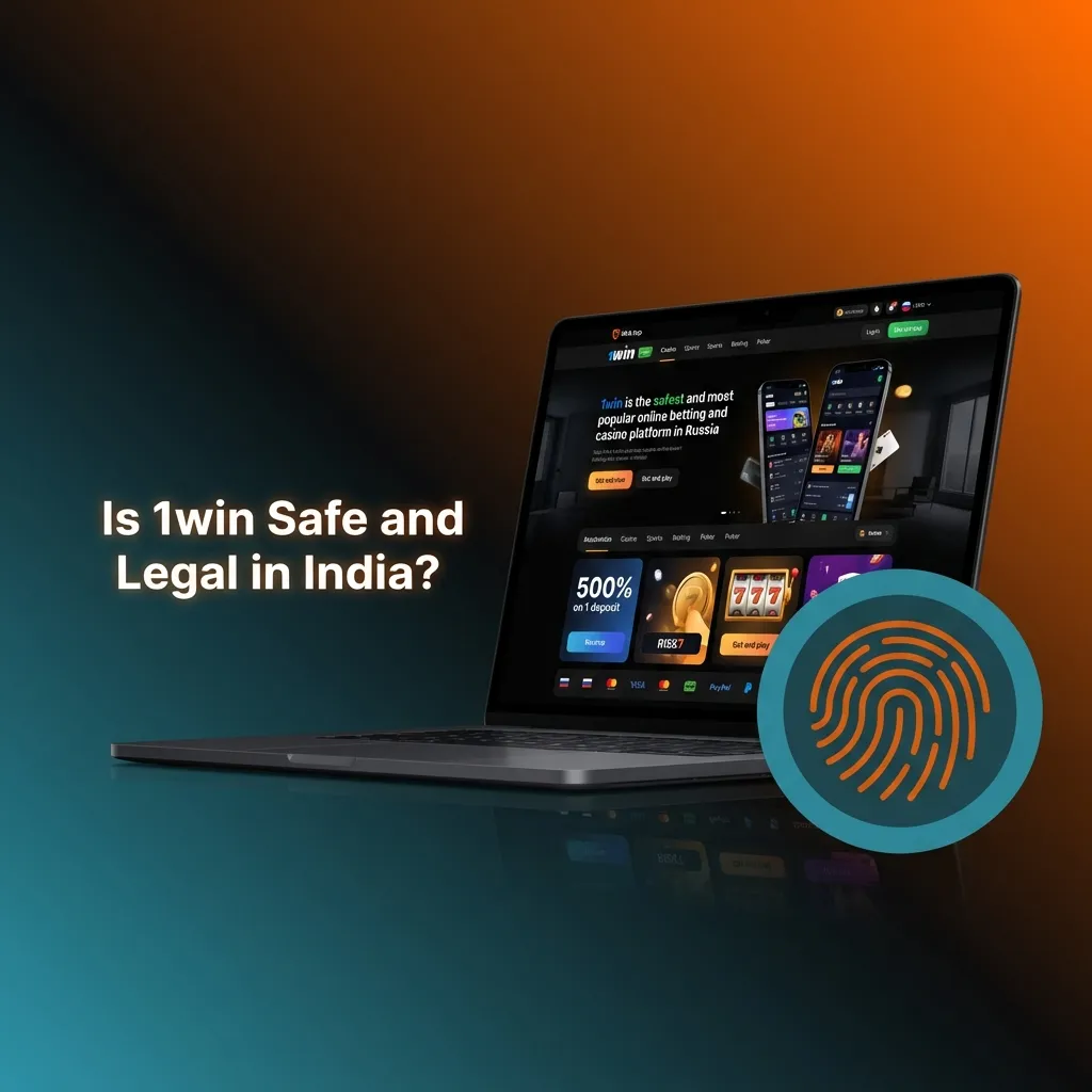 1win online betting platform showcasing secure SSL encryption and Curaçao gaming license for Indian players