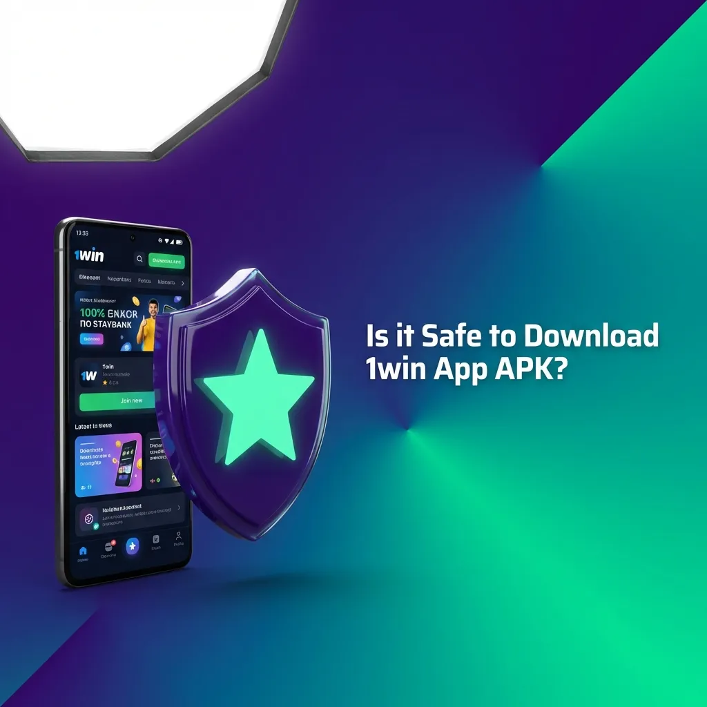 Person using smartphone with 1win app showing security features like SSL encryption and Curaçao eGaming license